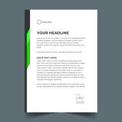 Modern Creative & Clean Corporate Business style letterhead design template for company project.Corporate Business Professional letterhead design template.Ready for abstract,identity,elegant,vector, 