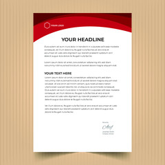Modern Creative & Clean Corporate Business style letterhead design template for company project.Corporate Business Professional letterhead design template.Ready for abstract,identity,elegant,vector, 