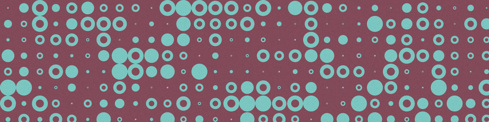 Abstract Color Halftone Dots generative art background illustration