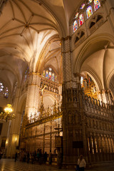 Fototapeta na wymiar トレド大聖堂の装飾