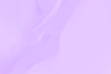 Fototapeta na wymiar Violet flowing fabric, beautiful light gradient color background