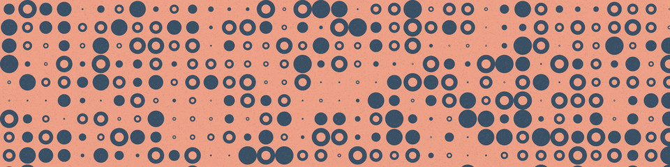 Abstract Color Halftone Dots generative art background illustration