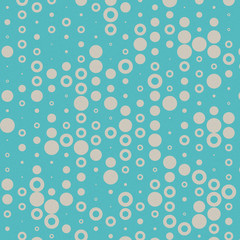 Abstract Color Halftone Dots generative art background illustration