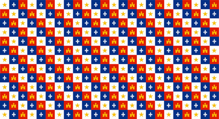 acadian flag pattern