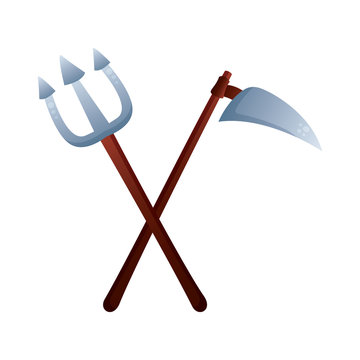 devil trydent fork degradient style icon