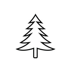 Plant and tree icons set vector. Forest elements.
