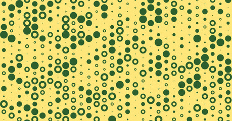Abstract Color Halftone Dots generative art background illustration