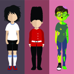 People avatar ( with full body and torso variations)
