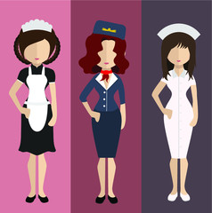 People avatar ( with full body and torso variations)