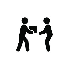 Shipping fast delivery motorcycle and truck icon. Courier vector collection.