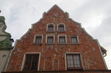Fototapeta na wymiar Altes Haus in Wismar