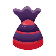 sweet candy bag halloween degradient style icon