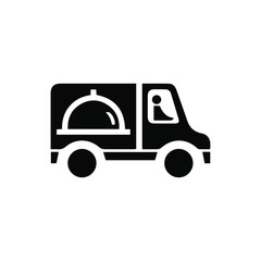 Shipping fast delivery motorcycle and truck icon. Courier vector collection.