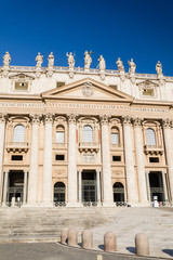 Fototapeta na wymiar Piazza San Pietro senza persone, Vaticano