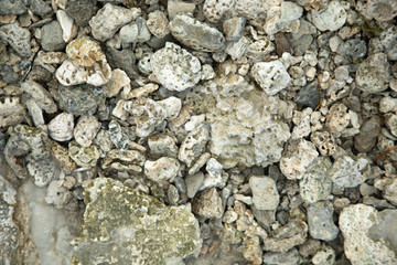 Ground stone grey background
