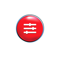 Set di icone audio, bottone rosso. sound icon set. Video icon. icone pulsante. web button icon. Suono, audio. Media icona. Rosso, bottone icona youtube. equalizzatore. Social icon set. Social media  