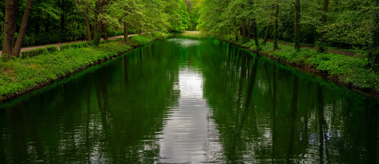 Fototapeta na wymiar Fluss im Wald