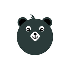 panda bear vector