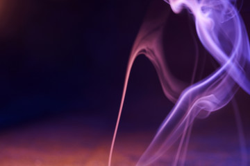 blue smoke background