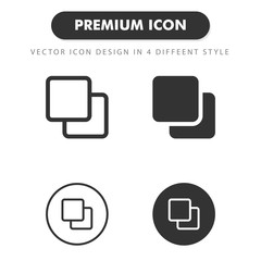 paste icon isolated on white background. for your web site design, logo, app, UI. Vector graphics illustration and editable stroke. EPS 10.