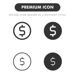money icon isolated on white background. for your web site design, logo, app, UI. Vector graphics illustration and editable stroke. EPS 10.