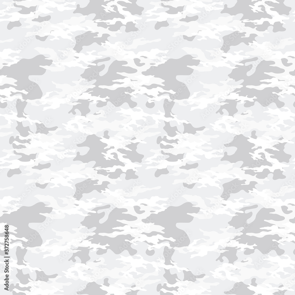 Wall mural Fashionable camouflage pattern, military print .Seamless illustration	
