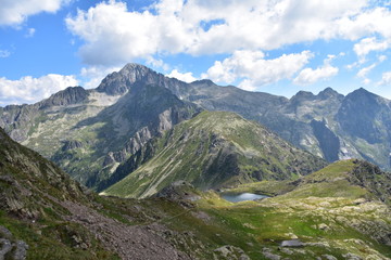 Fototapeta na wymiar Alta Via del Granito - Trentino Alto Adige