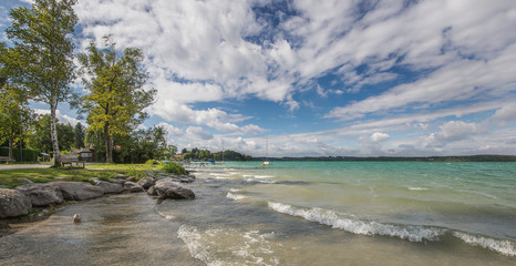 Windig am See
