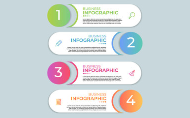 Timeline infographics design vector and marketing icons can be used for workflow layout, diagram, annual report, web design. Business concept with 4 options, steps or processes