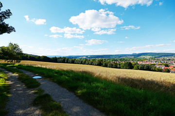 Landschaft bei Hameln an der Weser