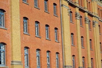 Hameln an der Weser Fassade der Pfortmühle