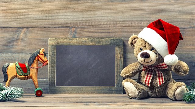 Teddy Weihnachten Tafe