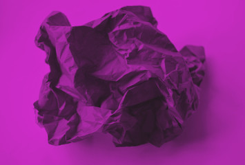 Abstract image. Abstraction. Crumpled paper on background
