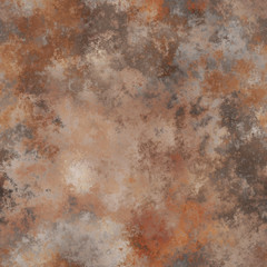 Seamless rusty metal texture, old iron background.