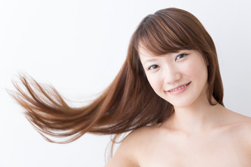 Naklejka premium ヘアケアイメージ