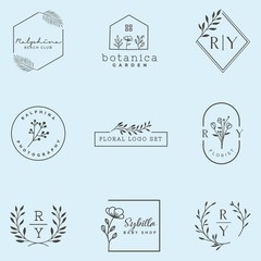 set of hand drawn icons for business