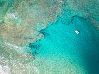 Fototapeta na wymiar aerial view of the sea