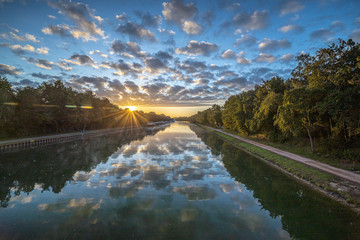 Spiegelung Mittellandkanal