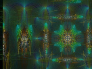 Imaginatory fractal background Image