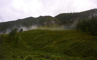 Untouched nature of Altai mountains, Russia