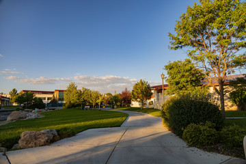 Afternoon view of the beautiful Great Basin College