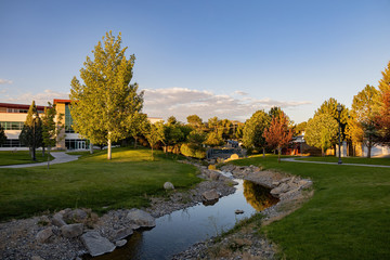 Afternoon view of the beautiful Great Basin College