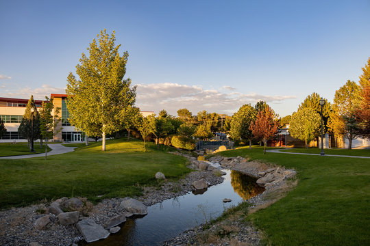 Afternoon view of the beautiful Great Basin College