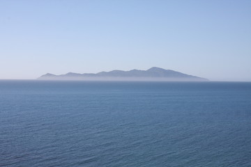 Kapiti Island from near Paekakariki, NEw Zealand