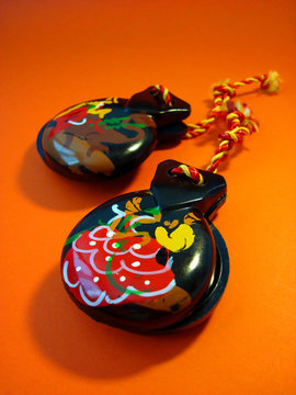 Authentic Spanish castanets