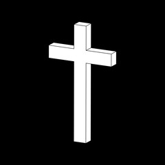 Halloween icon isolated on white background. Vector art.