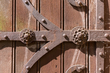 Abandoned, dilapidated and empty church.