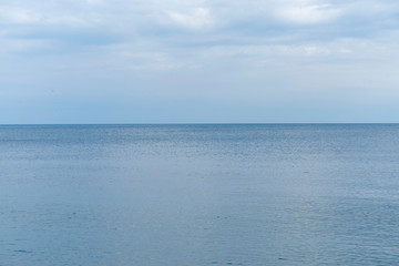 blue sky and sea