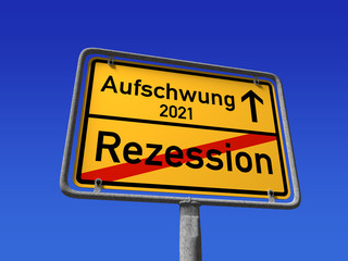 Aufschwung 2021 Rezession