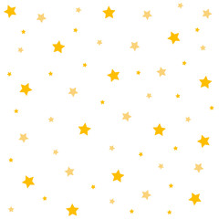 Fototapeta na wymiar Seamless pattern with star in white background